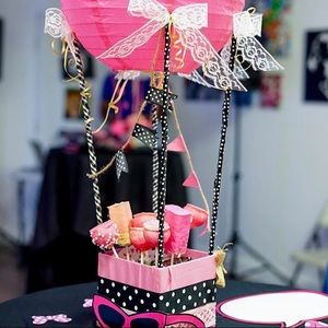 Personalized Party Centerpieces